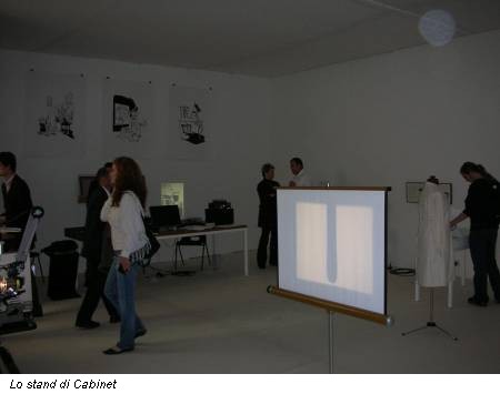Lo stand di Cabinet