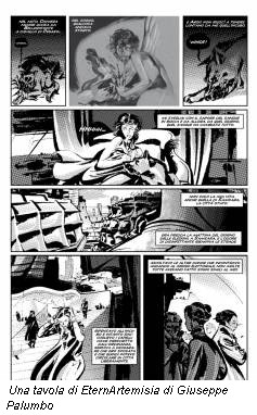 Una tavola di EternArtemisia di Giuseppe Palumbo