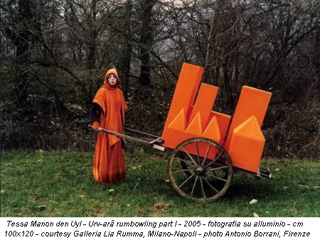 Tessa Manon den Uyl - Urv-arâ rumbowling part I - 2005 - fotografia su alluminio - cm 100x120 - courtesy Galleria Lia Rumma, Milano-Napoli - photo Antonio Borrani, Firenze