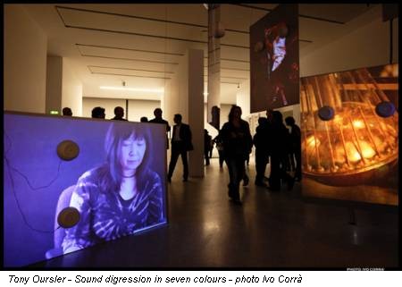 Tony Oursler - Sound digression in seven colours - photo Ivo Corrà