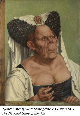 Quinten Massys - Vecchia grottesca - 1513 ca. - The National Gallery, London