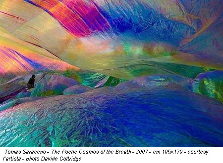 Tomas Saraceno - The Poetic Cosmos of the Breath - 2007 - cm 105x170 - courtesy l’artista - photo Davide Cottridge