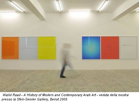 Walid Raad - A History of Modern and Contemporary Arab Art - veduta della mostra presso la Sfeir-Semler Gallery, Beirut 2008