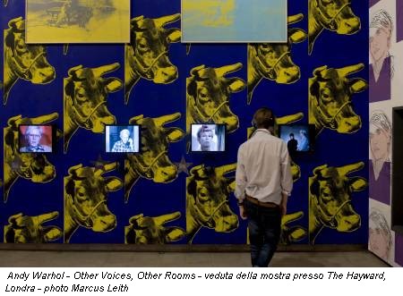 Andy Warhol - Other Voices, Other Rooms - veduta della mostra presso The Hayward, Londra - photo Marcus Leith