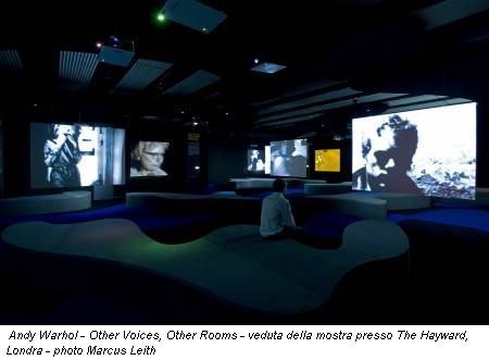Andy Warhol - Other Voices, Other Rooms - veduta della mostra presso The Hayward, Londra - photo Marcus Leith