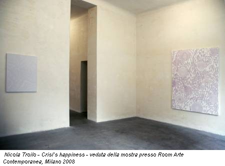 Nicola Troilo - Crisi’s happiness - veduta della mostra presso Room Arte Contemporanea, Milano 2008