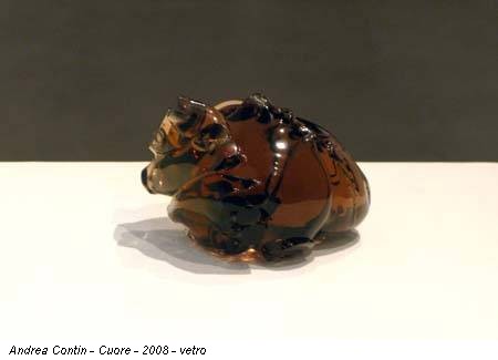 Andrea Contin - Cuore - 2008 - vetro