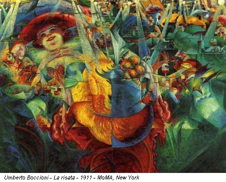 Umberto Boccioni - La risata - 1911 - MoMA, New York