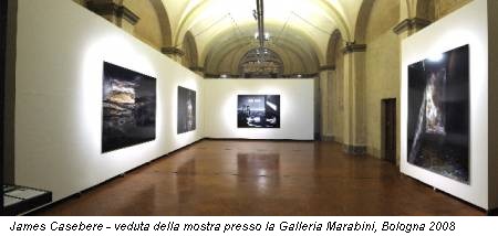 James Casebere - veduta della mostra presso la Galleria Marabini, Bologna 2008