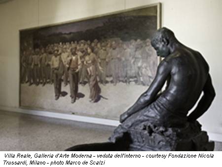 Villa Reale, Galleria d’Arte Moderna - veduta dell'interno - courtesy Fondazione Nicola Trussardi, Milano - photo Marco de Scalzi