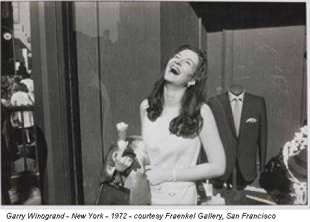 Garry Winogrand - New York - 1972 - courtesy Fraenkel Gallery, San Francisco