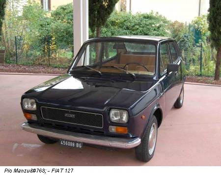 Pio Manzù - FIAT 127