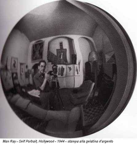 Man Ray - Self Portrait, Hollywood - 1944 - stampa alla gelatina d’argento