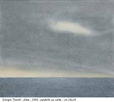 Giorgio Tonelli - Alba - 2008 - pastello su carta - cm 28x24