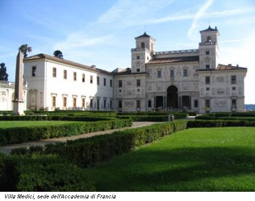 Villa Medici, sede dell'Accademia di Francia