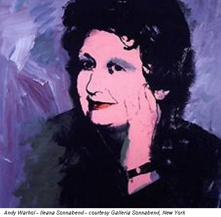 Andy Warhol - Ileana Sonnabend - courtesy Galleria Sonnabend, New York
