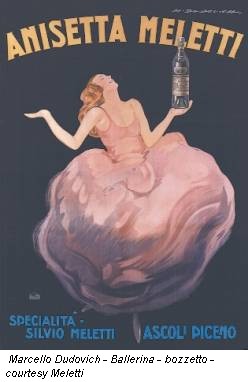 Marcello Dudovich - Ballerina - bozzetto - courtesy Meletti