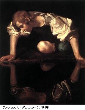 Caravaggio - Narciso - 1598-99