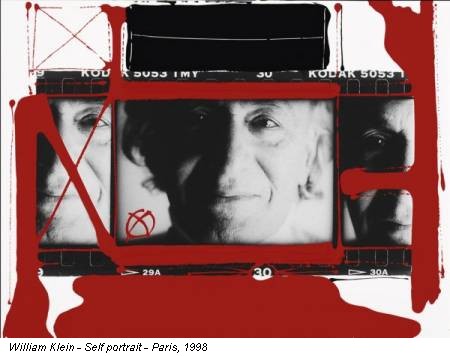 William Klein - Self portrait - Paris, 1998