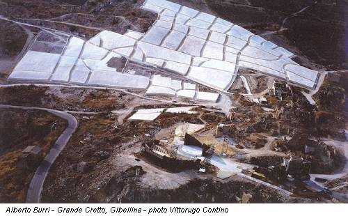 Alberto Burri - Grande Cretto, Gibellina - photo Vittorugo Contino