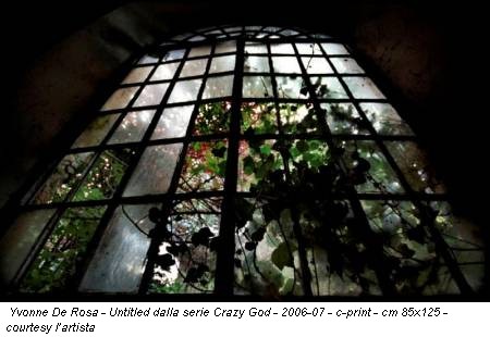 Yvonne De Rosa - Untitled dalla serie Crazy God - 2006-07 - c-print - cm 85x125 - courtesy l’artista
