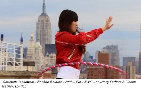 Christian Jankowski - Rooftop Routine - 2008 - dvd - 4’30’’ - courtesy l’artista & Lisson Gallery, London