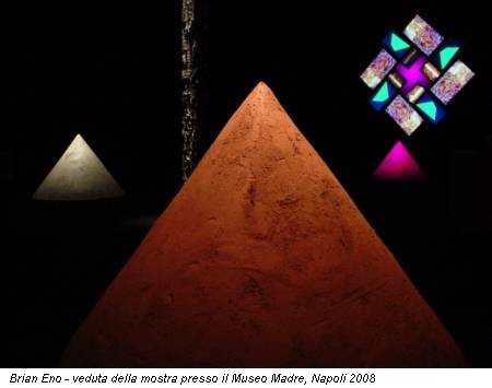 Brian Eno - veduta della mostra presso il Museo Madre, Napoli 2008