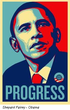Shepard Fairey - Obama