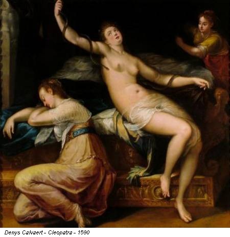 Denys Calvaert - Cleopatra - 1590