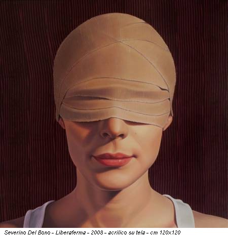 Severino Del Bono - Liberaferma - 2008 - acrilico su tela - cm 120x120