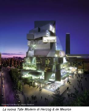 La nuova Tate Modern di Herzog & de Meuron