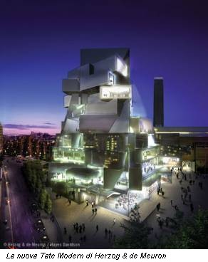 La nuova Tate Modern di Herzog & de Meuron