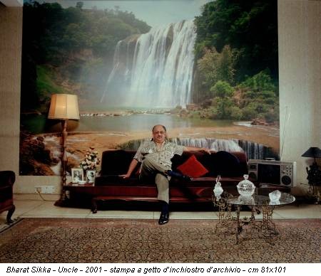 Bharat Sikka - Uncle - 2001 - stampa a getto d’inchiostro d’archivio - cm 81x101