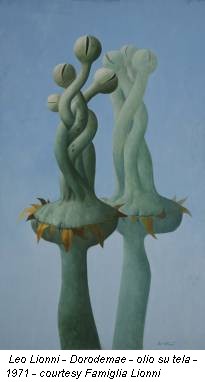 Leo Lionni - Dorodemae - olio su tela - 1971 - courtesy Famiglia Lionni