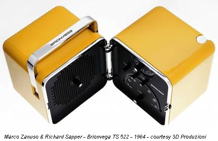 Marco Zanuso & Richard Sapper - Brionvega TS 522 - 1964 - courtesy 3D Produzioni