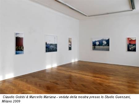 Claudio Gobbi & Marcello Mariana - veduta della mostra presso lo Studio Guenzani, Milano 2009