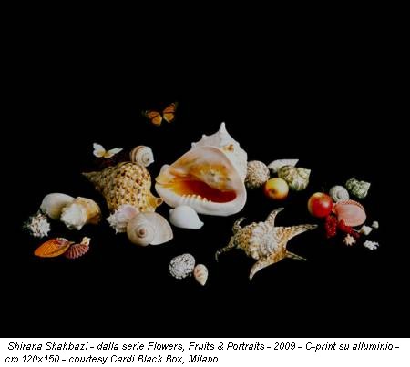 Shirana Shahbazi - dalla serie Flowers, Fruits & Portraits - 2009 - C-print su alluminio - cm 120x150 - courtesy Cardi Black Box, Milano