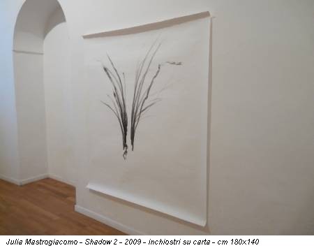 Julia Mastrogiacomo - Shadow 2 - 2009 - inchiostri su carta - cm 180x140
