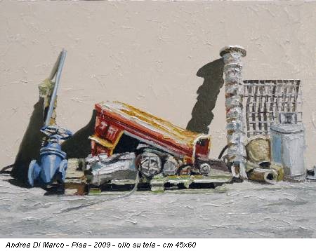 Andrea Di Marco - Pisa - 2009 - olio su tela - cm 45x60