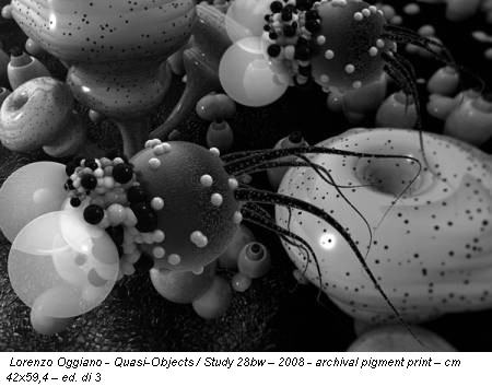 Lorenzo Oggiano - Quasi-Objects / Study 28bw – 2008 - archival pigment print – cm 42x59,4 – ed. di 3