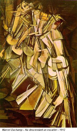 Marcel Duchamp - Nu descendant un escalier - 1912