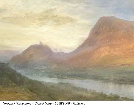 Hiroyuki Masuyama - Sion-Rhone - 1838/2008 - lightbox