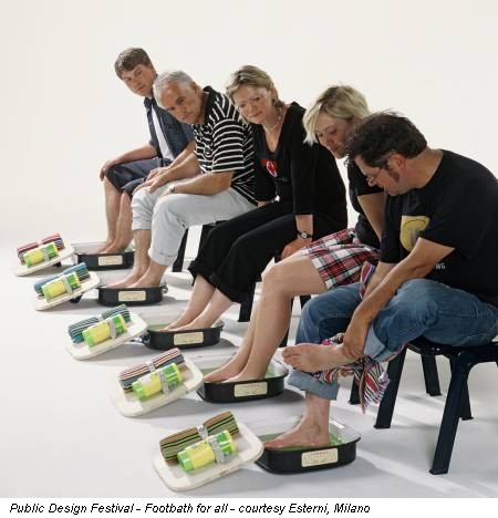 Public Design Festival - Footbath for all - courtesy Esterni, Milano