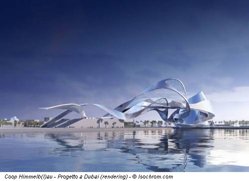 Coop Himmelb(l)au - Progetto a Dubai (rendering) - © Isochrom.com