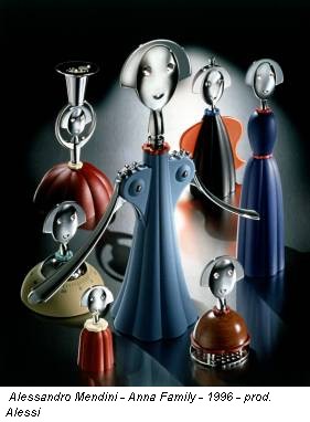 Alessandro Mendini - Anna Family - 1996 - prod. Alessi