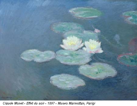 Claude Monet - Effet du soir - 1897 - Museo Marmottan, Parigi