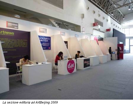 La sezione editoria ad ArtBeijing 2009