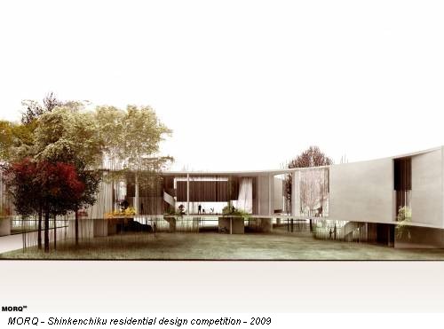 MORQ - Shinkenchiku residential design competition - 2009
