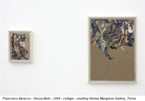 Francesco Barocco - Senza titolo - 2009 - collage - courtesy Norma Mangione Gallery, Torino