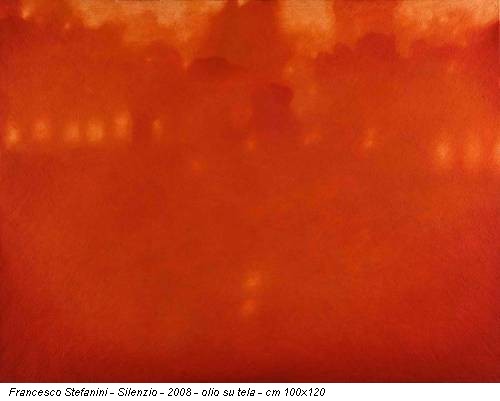 Francesco Stefanini - Silenzio - 2008 - olio su tela - cm 100x120